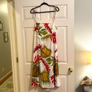 House of Harlow 1960 tropical cocktail dress